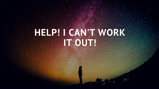 Help! This Isn't Working Out!