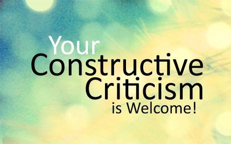 How To Accept Constructive Criticism
